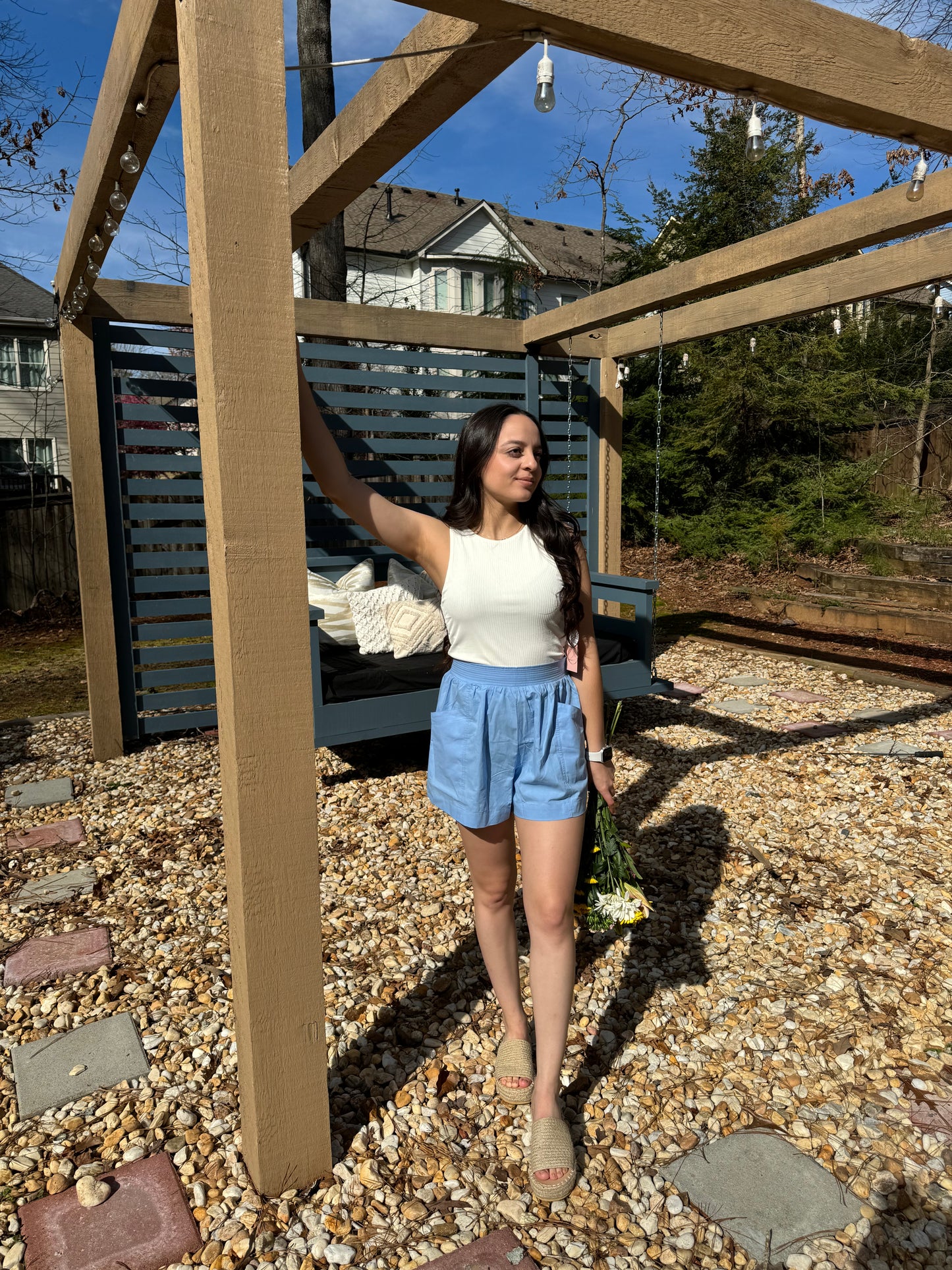 Sky Blue Shorts