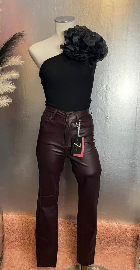 Wine Skinny Jeans