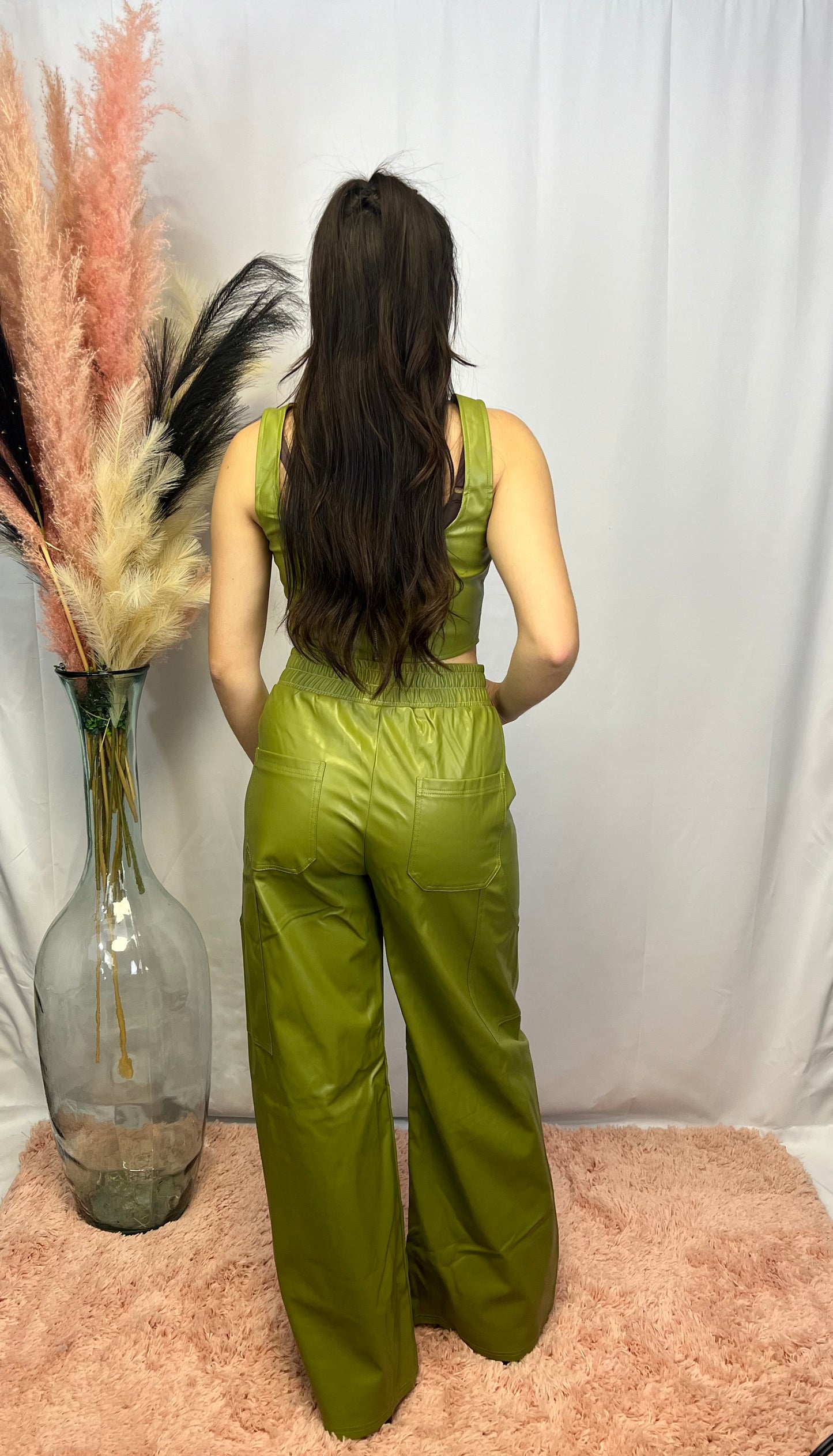 Olive Faux Set